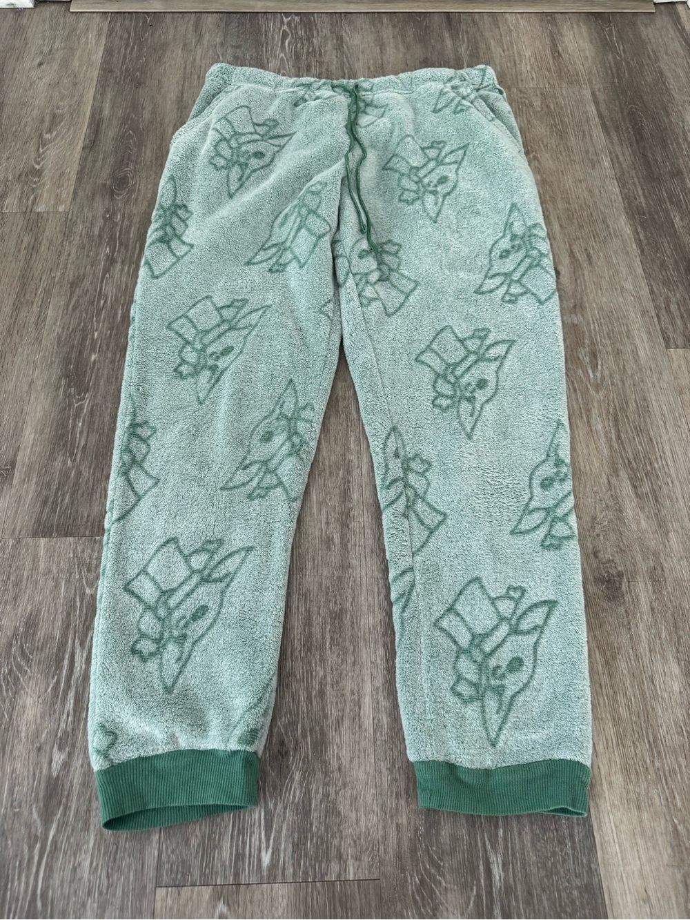 Disney Star Wars The Mandalorian Fleece Jogger Lounge Pants